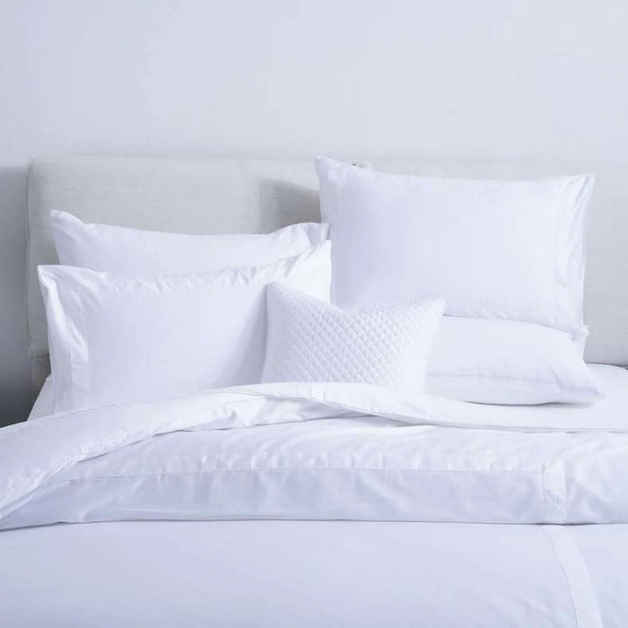 Luxe Cotton Tencel 4-Piece Comforter Set 160X240Cm - White