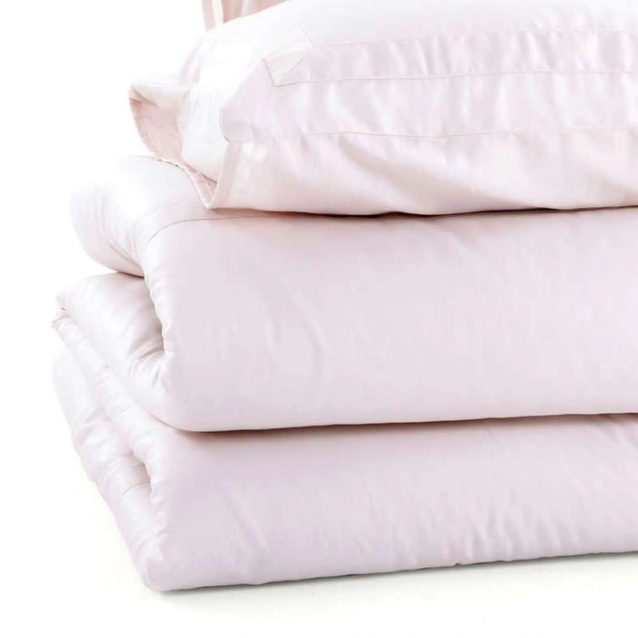 Luxe Cotton Tencel 4-Piece Comforter Set 240X260Cm - Rose