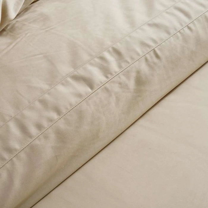 Luxe Cotton Tencel 4-Piece Comforter Set 240X260Cm - Sand
