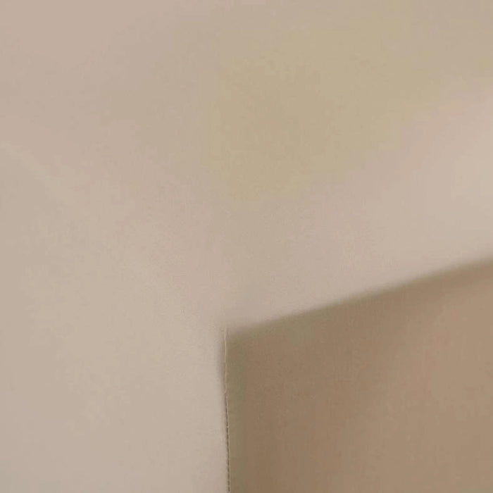 Luxe Cotton Tencel Fitted Sheet 120X200+33Cm - Sand
