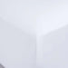 Luxe Cotton Tencel Fitted Sheet 160X200+33cm - White Pan Home