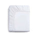 Luxe Cotton Tencel Fitted Sheet 160X200+33cm - White Pan Home