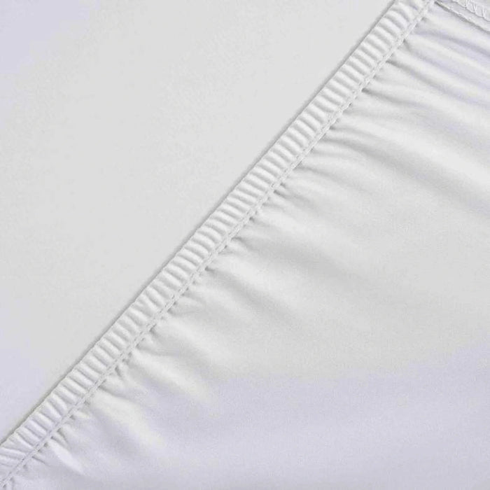Luxe Cotton Tencel Fitted Sheet 180X200+33Cm - Grey