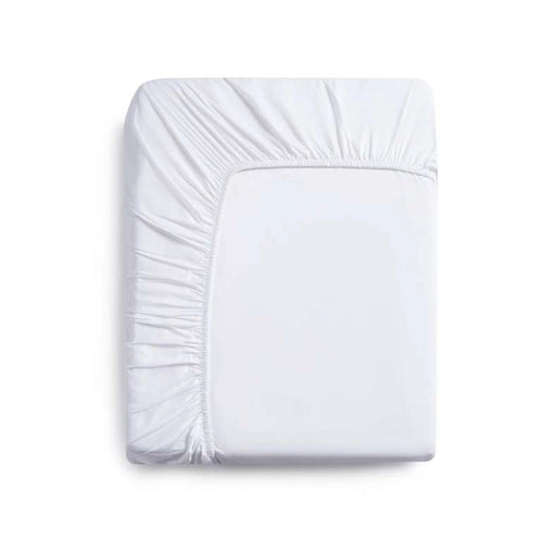 Luxe Cotton Tencel Fitted Sheet +33Cm - White Pan Home