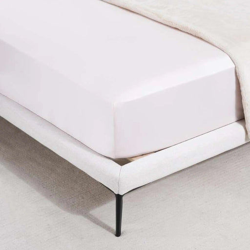 Luxe Cotton Tencel Fitted Sheet 200X200+33Cm - Rose Pan Home