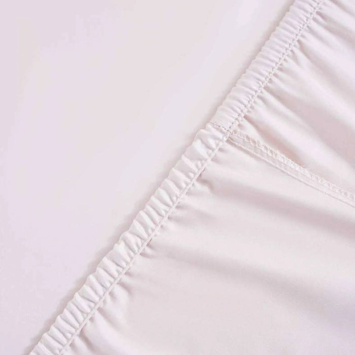 Luxe Cotton Tencel Fitted Sheet 200X200+33Cm - Rose Pan Home