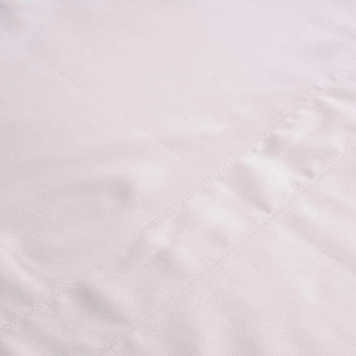 Luxe Cotton Tencel Flat Sheet 240X270Cm - Rose Pan Home