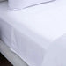 Luxe Cotton Tencel Flat Sheet 240X270Cm - White Pan Home