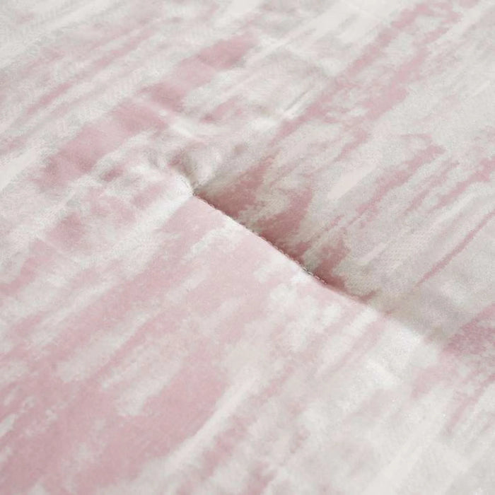 Luxe Cotton Tencel Lexus 3-Piece Queen Comforter Set 200X240Cm - Blush Metallic