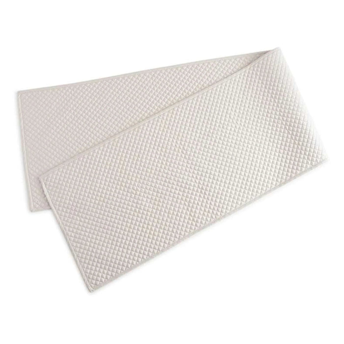 Luxe Cotton Tencel Quilted Bed Runner 50X240Cm - Grey Pan Home