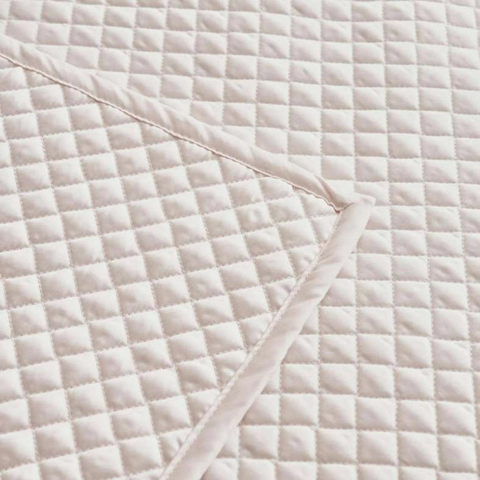 Luxe Cotton Tencel Quilted Bed Runner  50X240Cm - Rose Pan Home