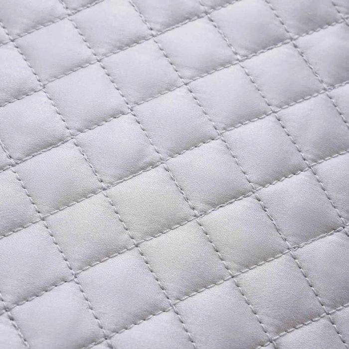 Luxe Cotton Tencel Quilted Bedspread 220X240Cm - Grey