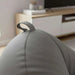 Luxe Faux Leather Chair Bean Bag 78X81X74Cm-Grey Pan Home