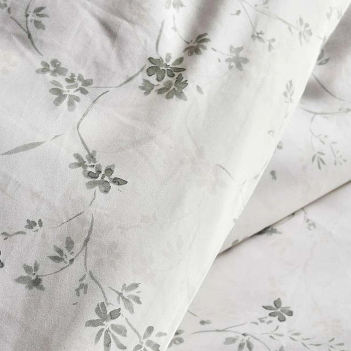 Luxe Floreana  3-Piece Queen Duvet Cover Set 200X200Cm - Green Pan Home