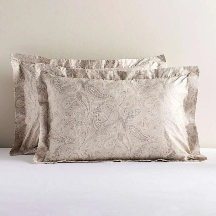 Luxe Meadow Paisley 2-Piece Pillowcase  50X75Cm - Beige