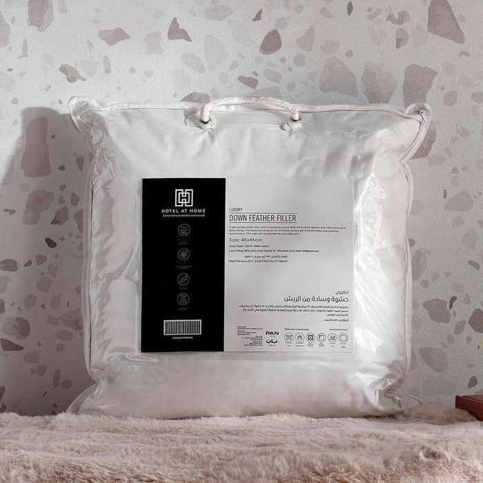 Luxury Down Feather Filler - White Pan Home