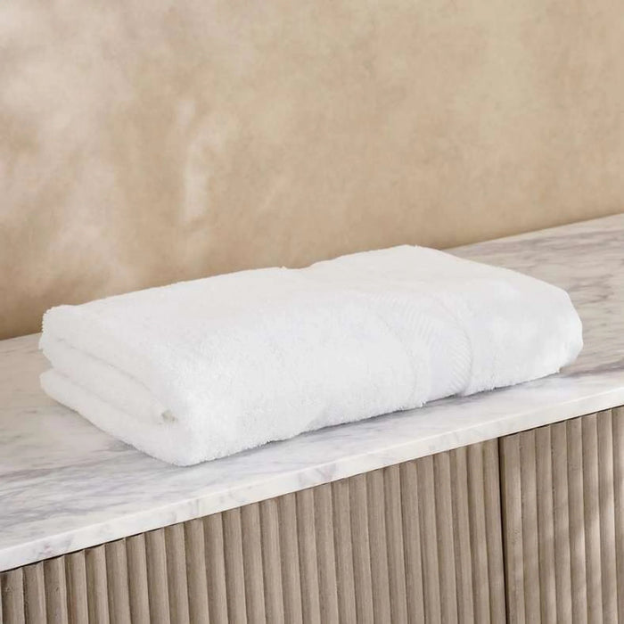 Luxury Egyptian 600 Gsm Cotton Bath Towel 70X140Cm - White
