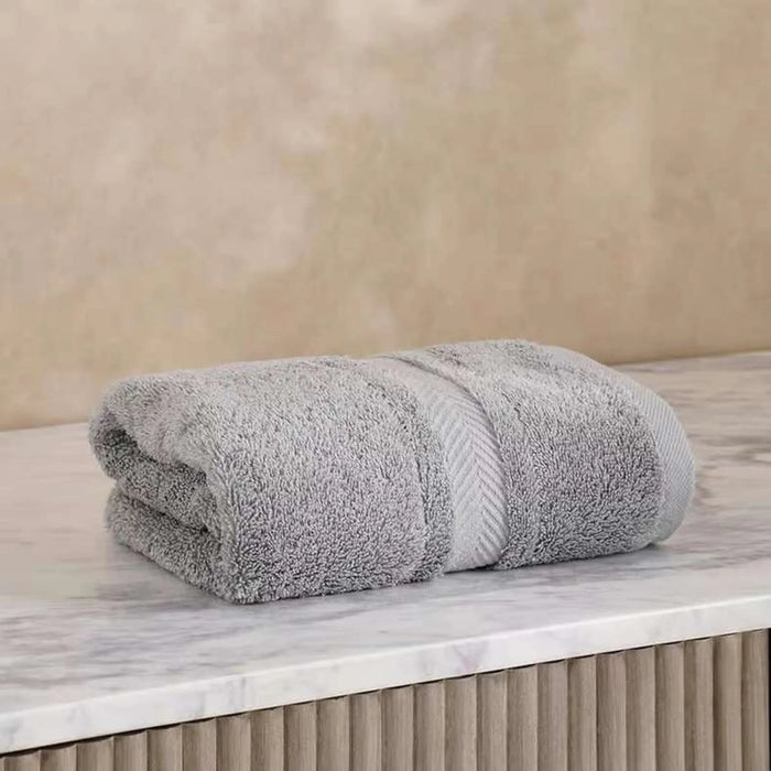 Luxury Egyptian 600 Gsm Cotton Hand Towel 50X90Cm - Grey Dove
