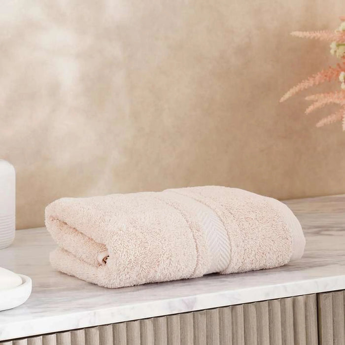 Luxury Egyptian 600 Gsm Cotton Hand Towel 50X90Cm - Light Almond