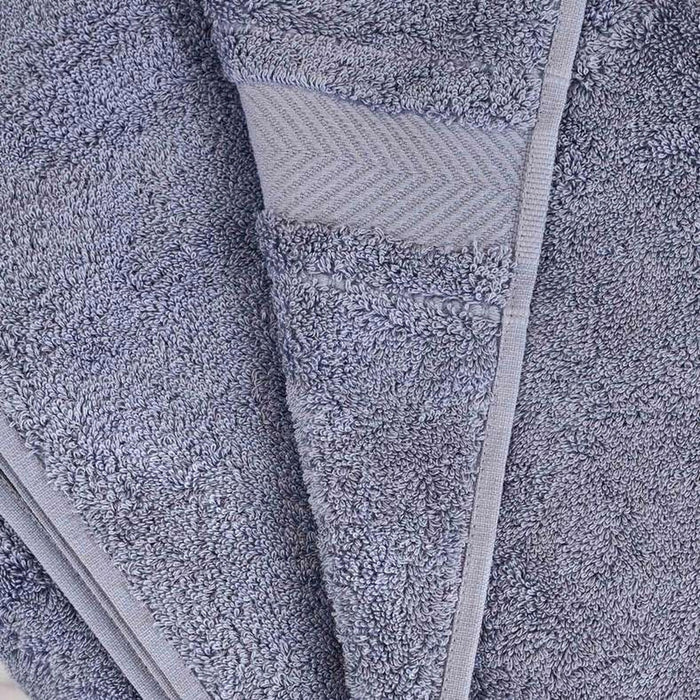 Luxury Egyptian 600 Gsm Cotton Hand Towel 50X90Cm - Slate Blue