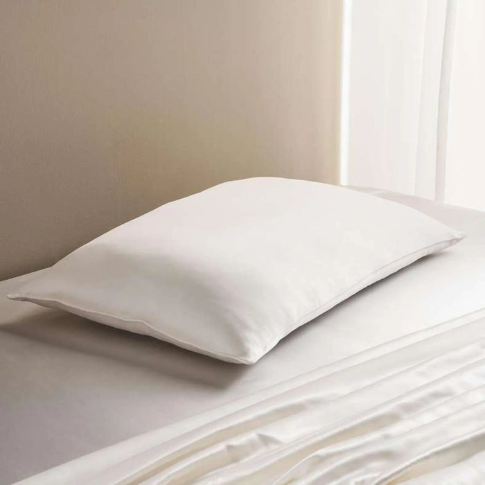 Luxury Mulberry Silk Pillow 50X75Cm - Ivory