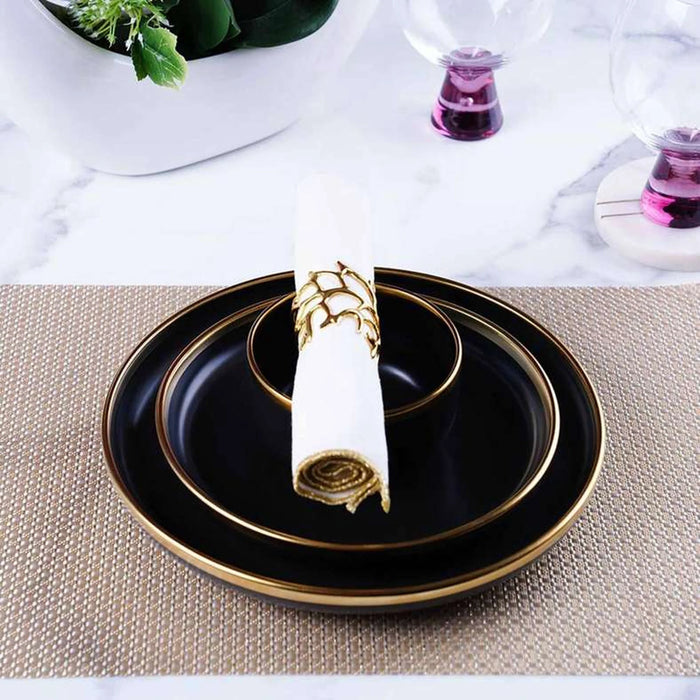 Lynn S/4 Placemat Gold 30X45Cm