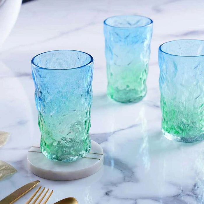 Lyra Set Of 4 Hi-Ball 360Ml-Turqoise