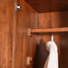 Lyrah 6 Door Wardrobe - Walnut Pan Home