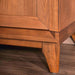 Lyrah 6 Door Wardrobe - Walnut Pan Home