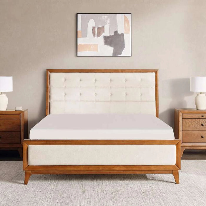 Lyrah King Bed 180X200Cm - Walnut