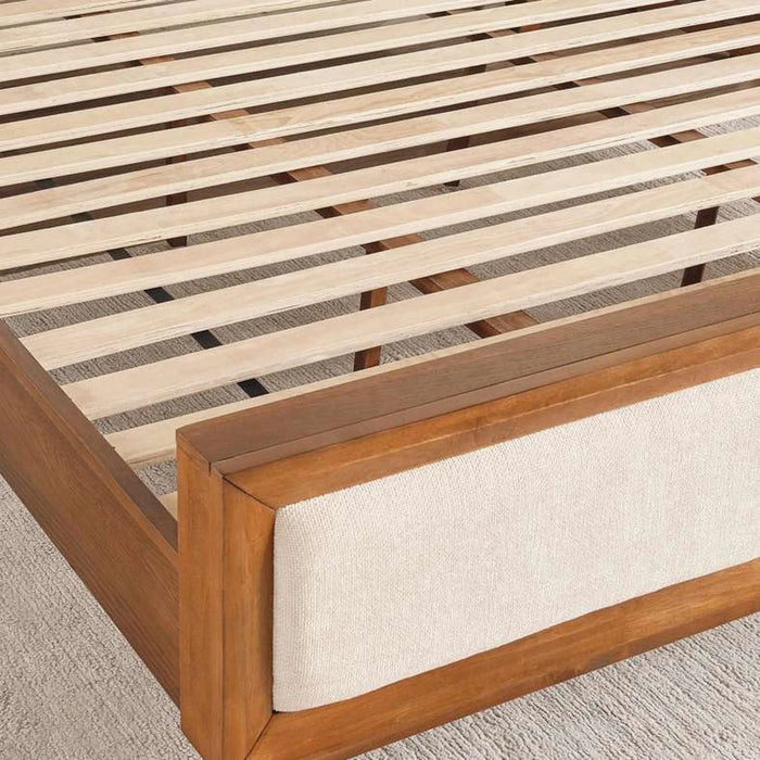 Lyrah King Bed 180X200Cm - Walnut