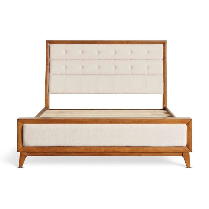 Lyrah King Bed 180X200Cm - Walnut