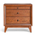 Lyrah Night Stand With 3 Drawers - Walnut Pan Home