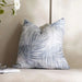Lyric Printed Filled Cushion 50X50Cm-Blue Pan Home
