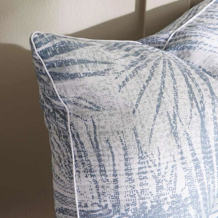 Lyric Printed Filled Cushion 50X50Cm-Blue Pan Home