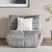 Macrame Armless Sofa Grey~Grey Pan Home