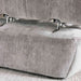 Macrame Armless Sofa Grey~Grey Pan Home