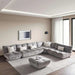 Macrame Armless Sofa Grey~Grey Pan Home