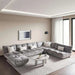 Macrame Armless Sofa Grey~Grey Pan Home