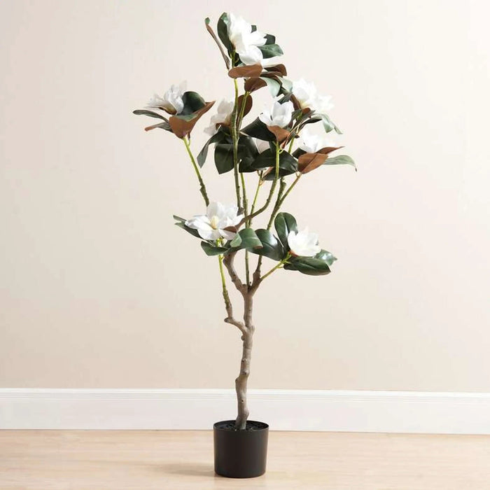 Magnolia Artificial Tree H120Cm - White Pan Home