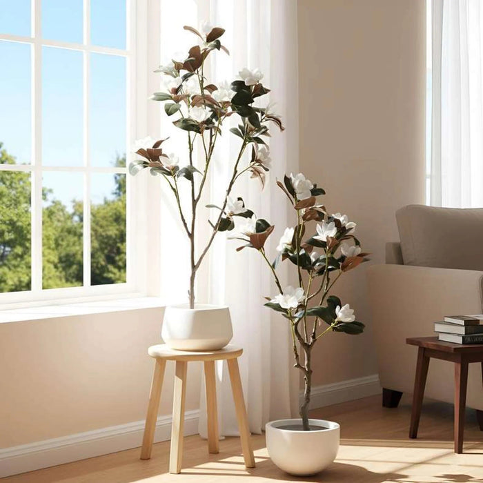 Magnolia Artificial Tree H150Cm - White Pan Home
