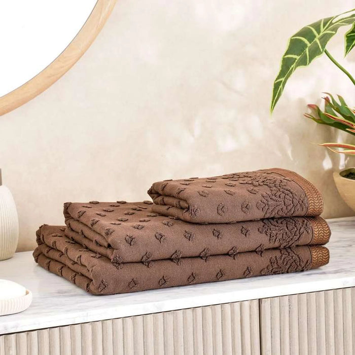 Magnolia Bath Towel 70X140Cm - Brown
