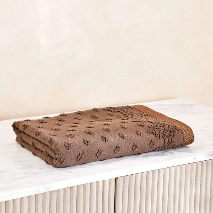 Magnolia Bath Towel 70X140Cm - Brown