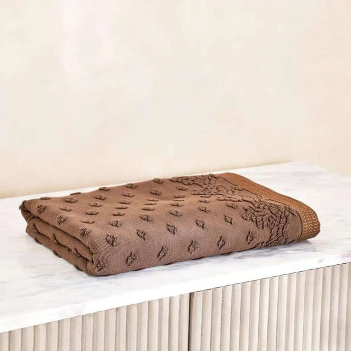 Magnolia Bath Towel 70X140Cm - Brown