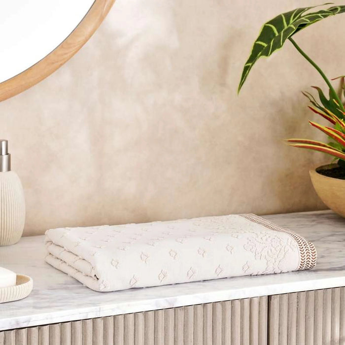 Magnolia Bath Towel 70X140Cm - Cream