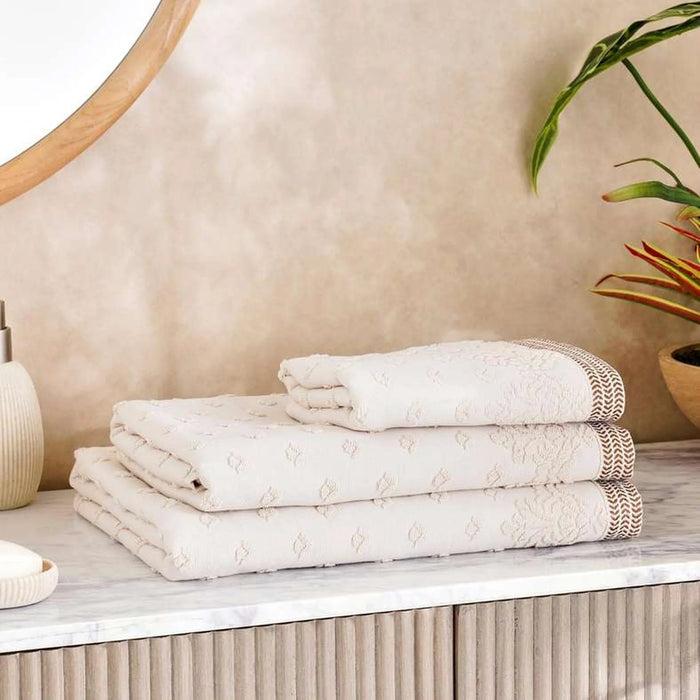 Magnolia Bath Towel 70X140Cm - Cream