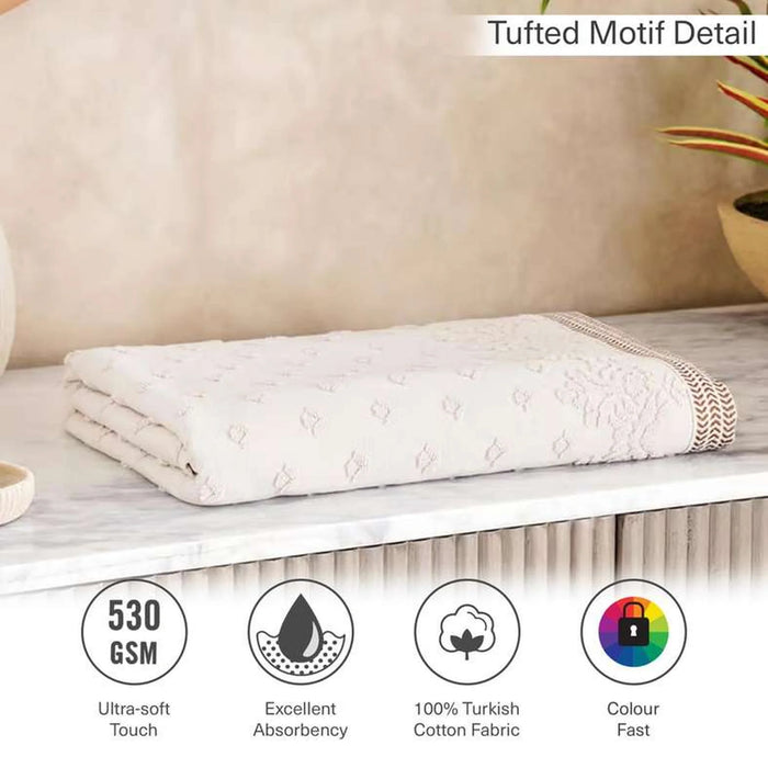 Magnolia Bath Towel 70X140Cm - Cream