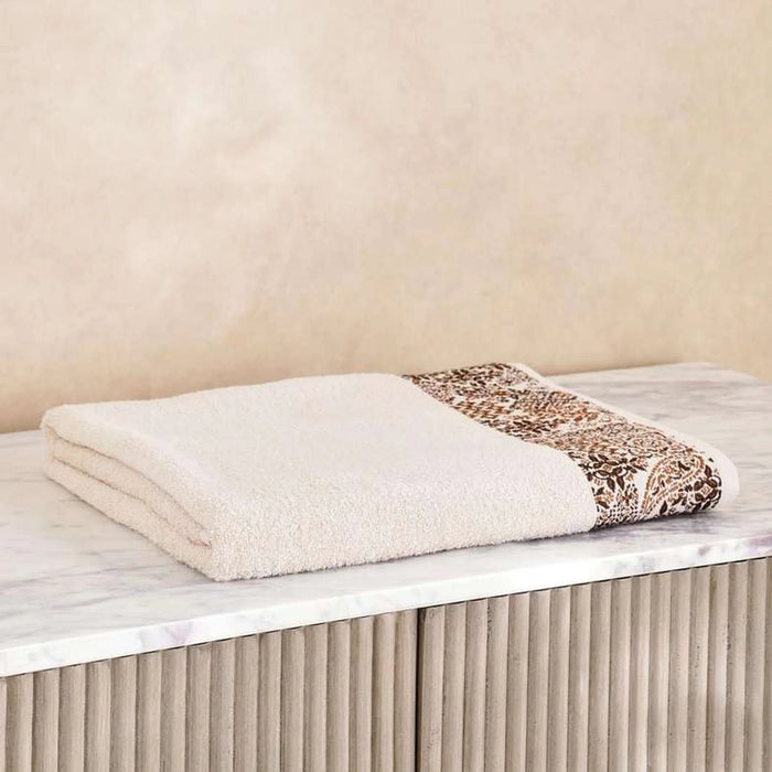 Magnolia Ethena Bath Sheet 90X150Cm -  Brown