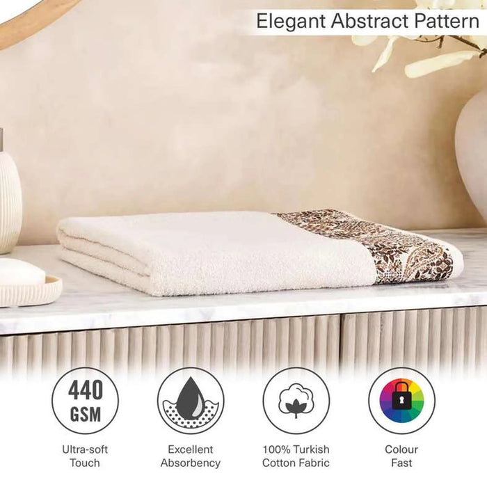 Magnolia Ethena Bath Sheet 90X150Cm -  Brown