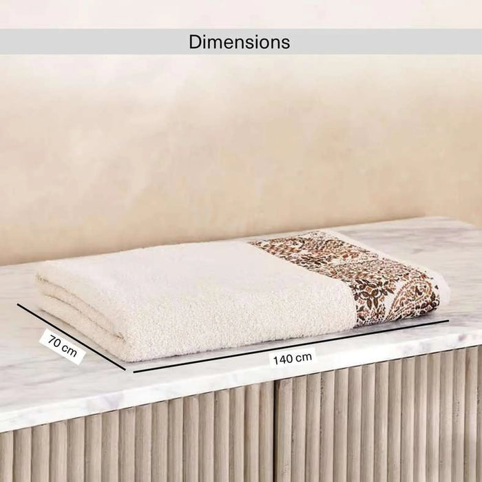 Magnolia Ethena Bath Towel 70X140Cm - Brown
